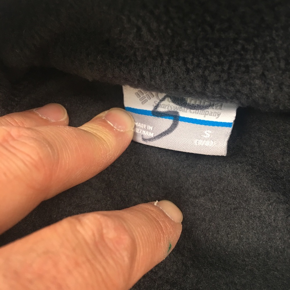 Columbia Kids Fleece Grey Pink S A1602 - Picture 4 of 7